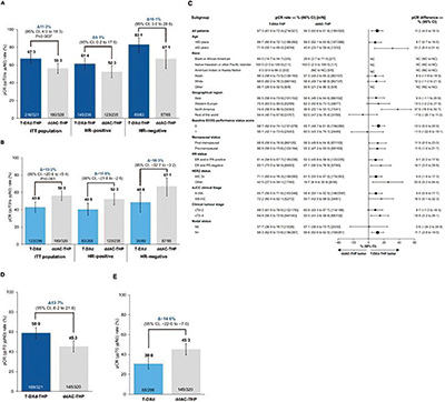 新辅助治疗高危HER2阳性早期乳腺癌 德曲妥珠单抗序贯紫杉醇、曲妥珠单抗和帕妥珠单抗疗效显著