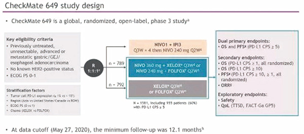 CheckMate649研究扩展研究结果公布